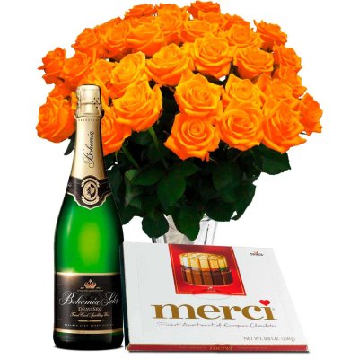 Подарунковий набір троянд Portia